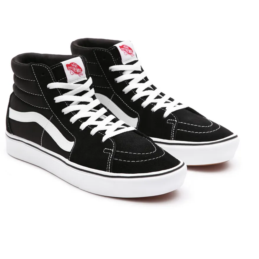 Vans Comfycush Sk8-Hi high sneaker shoe vn0a3wmbvne1 black-white