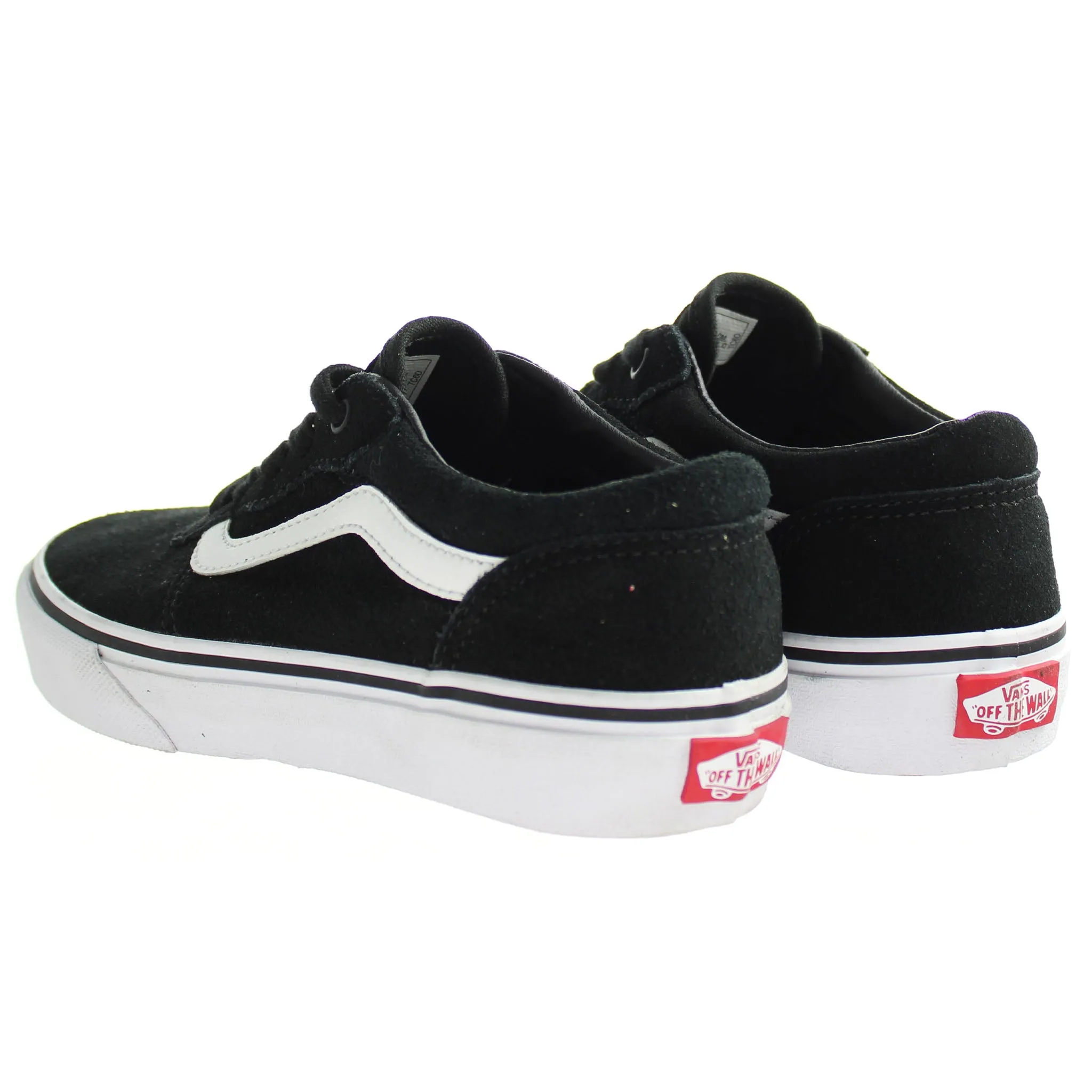 Vans Low Top Black Kids Plimsolls