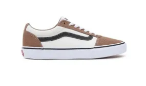 VANS MEN'S WARD RETRO BROWN CANVAS SHOES