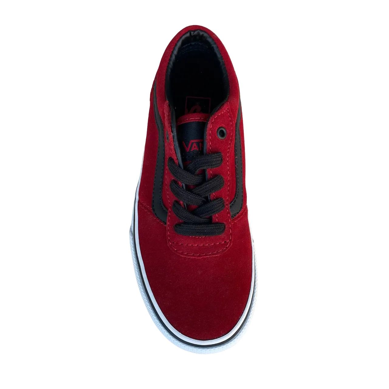 Vans scarpa sneakers da bambino Milton VN0QGCC54 rosso