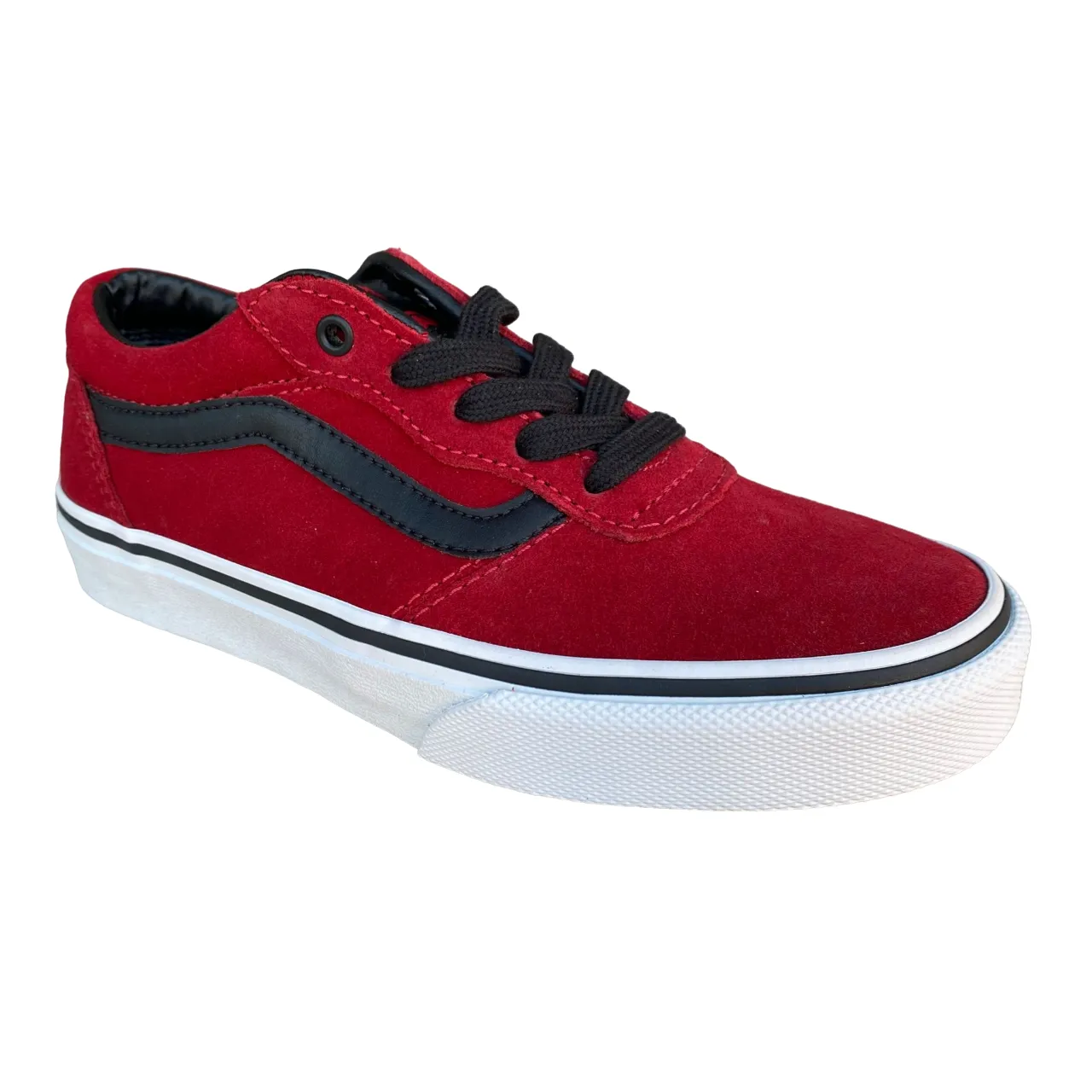 Vans scarpa sneakers da bambino Milton VN0QGCC54 rosso