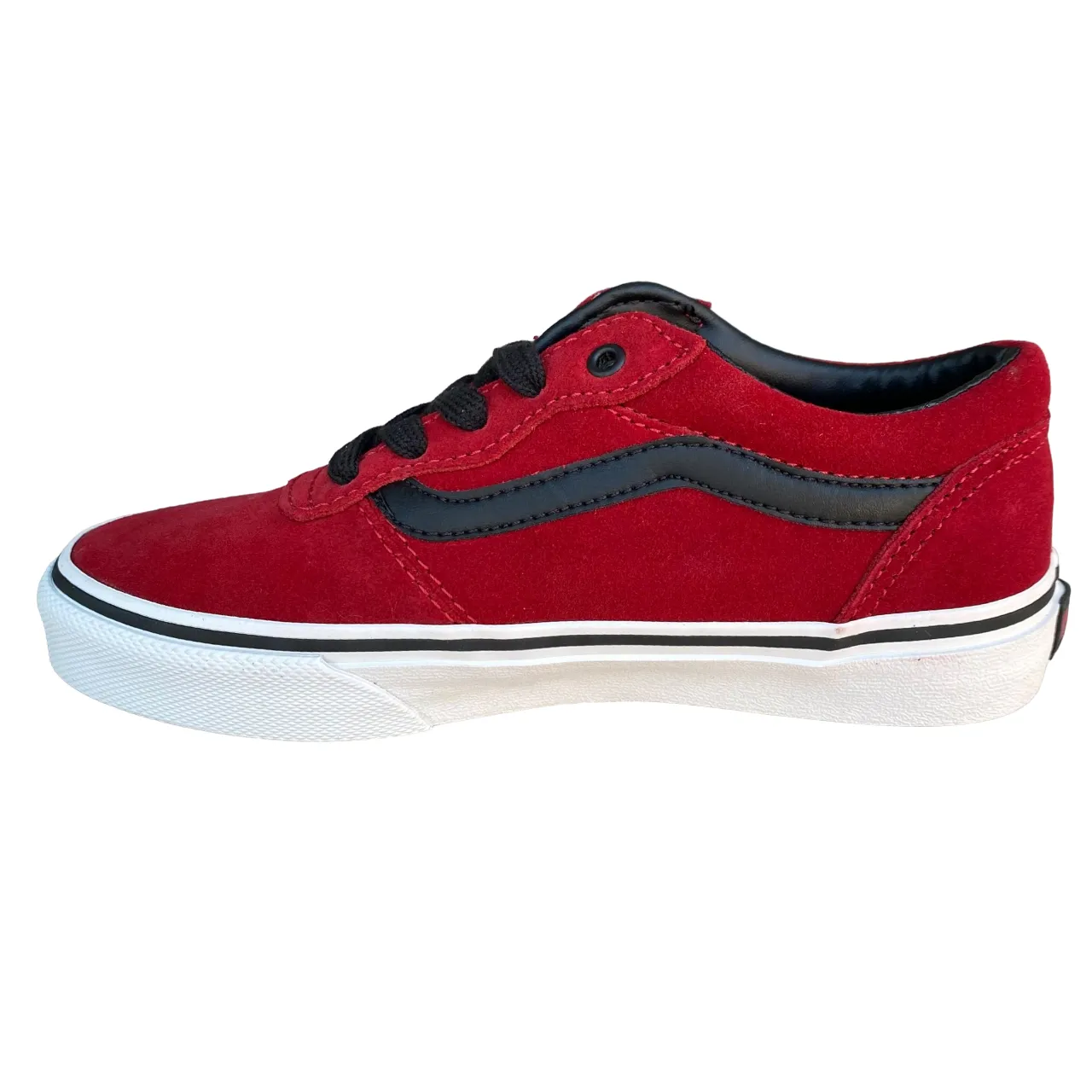 Vans scarpa sneakers da bambino Milton VN0QGCC54 rosso