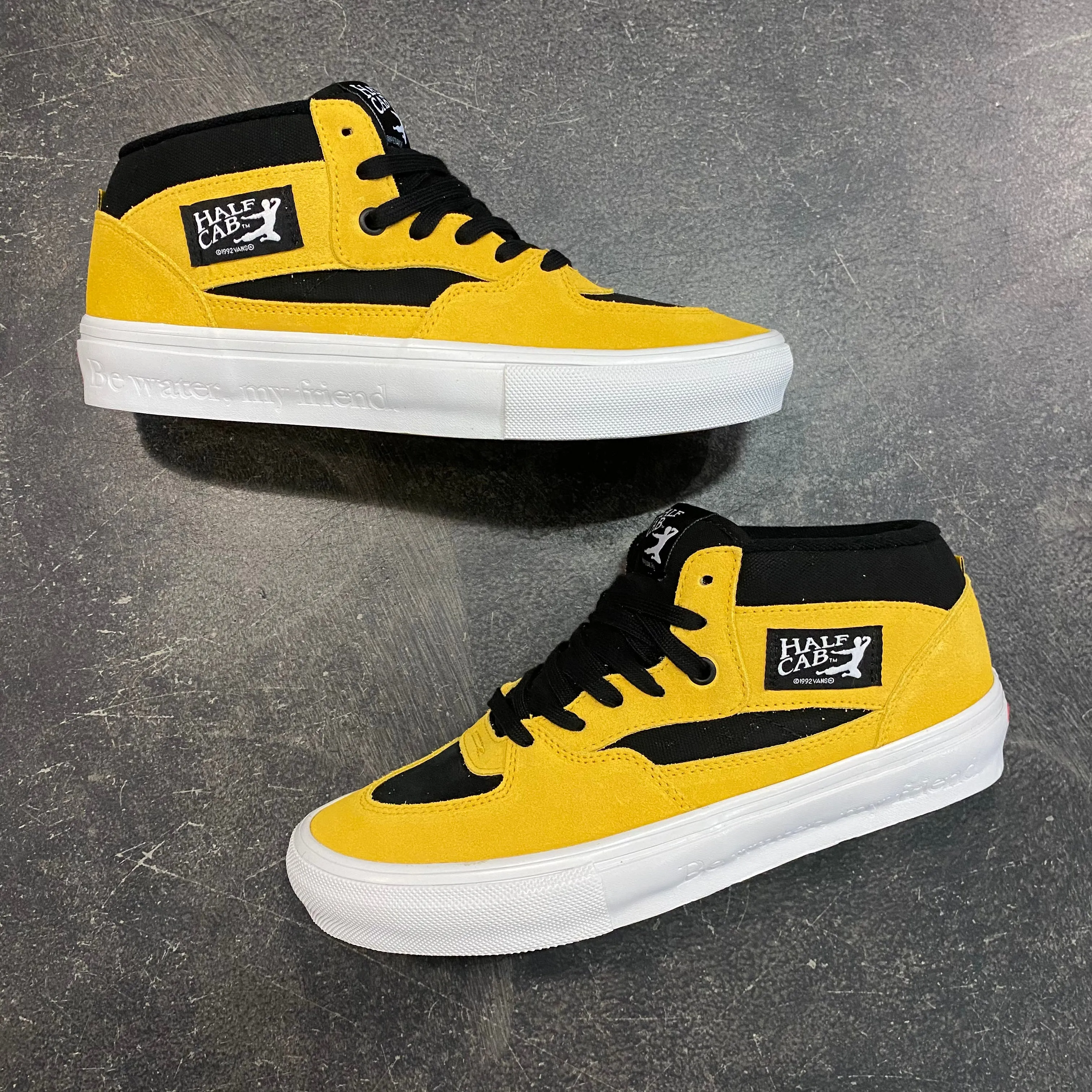 Vans Skate Half Cab X Bruce Lee Black/Yellow SALE