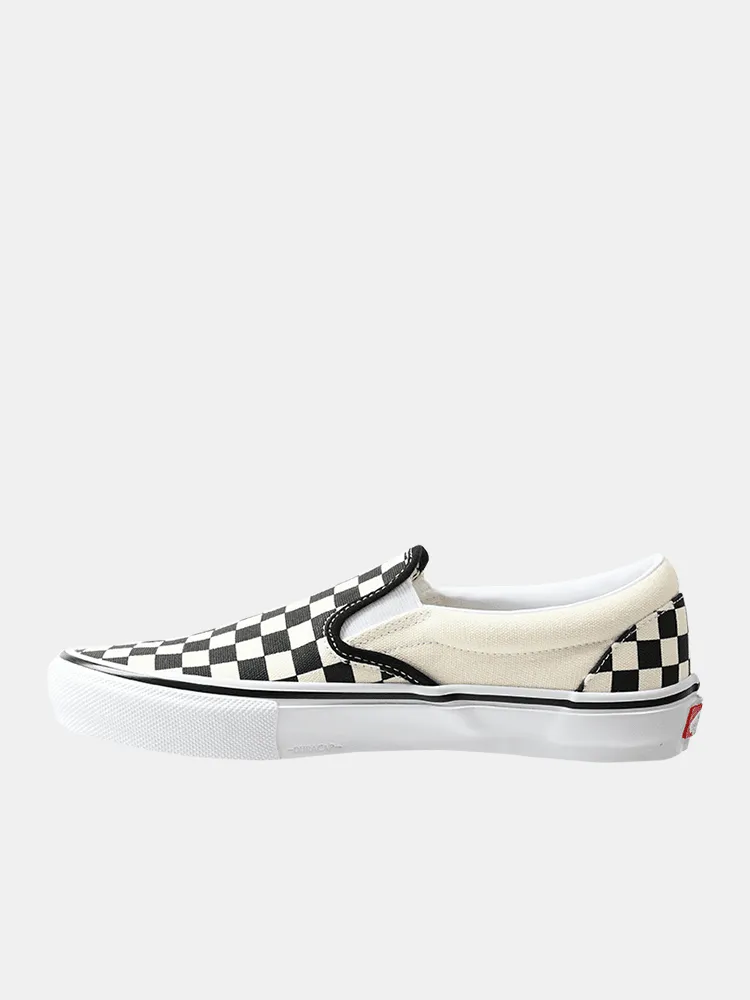 Vans Skate Slip On - Checkerboard / Black / Off White