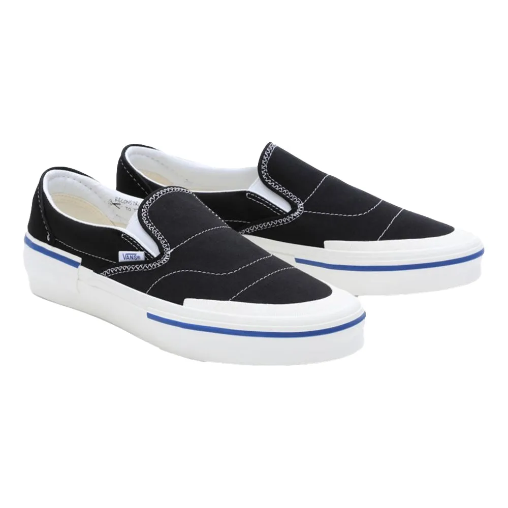 VANS SLIP-ON RECONSTRUCT BLACK-BLACK