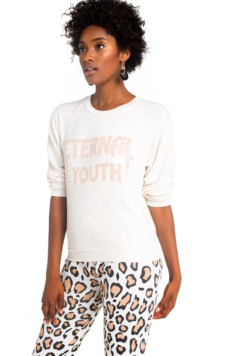 Wildfox Eternal Youth Junior Sweatshirt